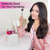 Mini Makeup Bag For Purse - White Pouch - Coin Purse Wallet For Women